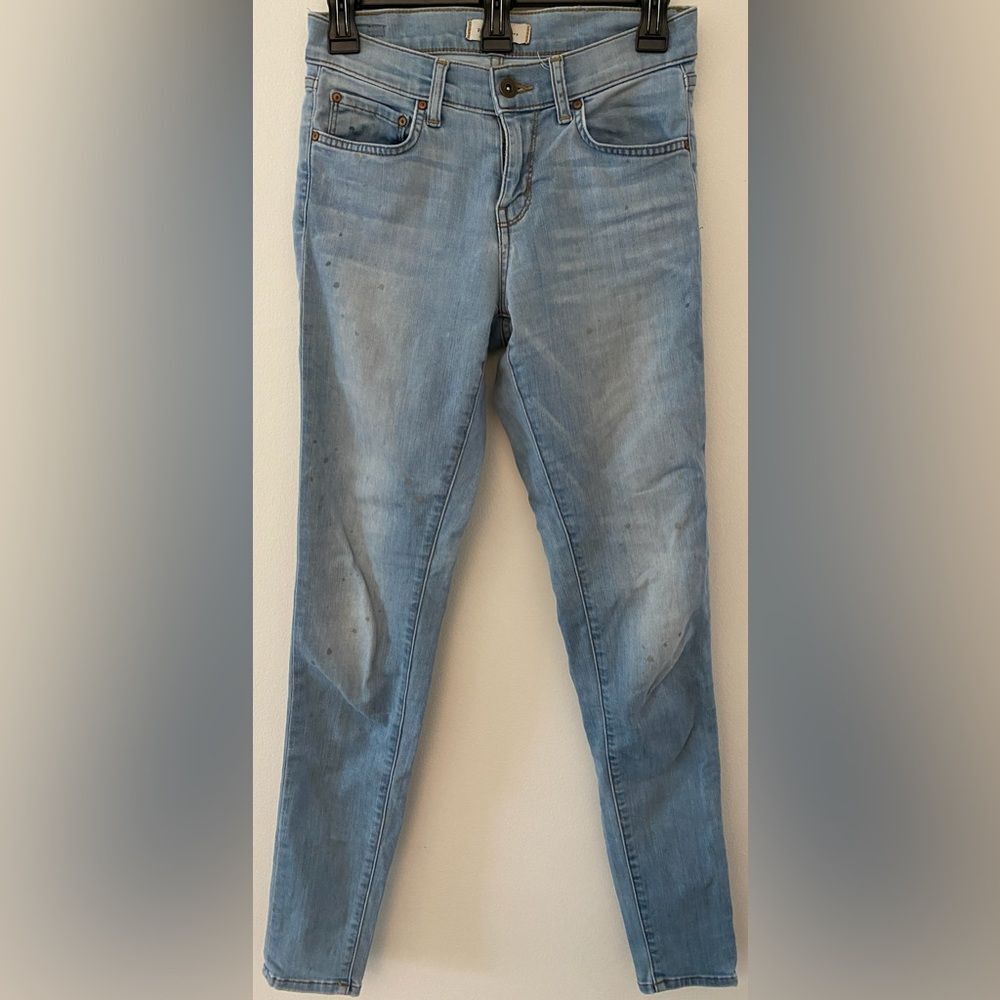 Principle Denim THE DREAMER Speckled Skinny Jeans Women's Sz 26